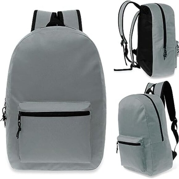 NWT Classic Backpack‎ in Dark Gray - 17" - Picture 6 of 9
